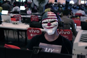 Clown at Campus Party Brasil